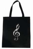 Opakowanie Torba - ze srebrno-złotym kluczem wiolinowym