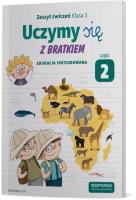Okładka książki Uczymy się z Bratkiem 3 Zeszyt ćwiczeń cz.2 OPERON