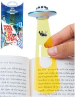 Opakowanie UFO - srebrna zakładka do ksiązki w etui