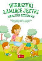 Wierszyki łamiące języki. Marzenie dżdżownic (mk). Autor: Willman Anna. SmakLiter.pl Okładka książki Wierszyki łamiące języki. Marzenie dżdżownic (mk)