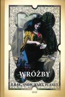 Wróżby z rąk, snów, kart, pisma, planet jako zabawa towarzyska. Mowa kwiatów i drogich kamieni, wróżenie z rąk (chiromancja), symbolika kart, sąd o charakterze człowieka z planet, fizyognomiki, chodu, pisma. Autor: PISZOWA ANIELA. SmakLiter.pl Okładka książki Wróżby z rąk, snów, kart, pisma, planet jako zabawa towarzyska. Mowa kwiatów i drogich kamieni, wróżenie z rąk (chiromancja), symbolika kart, sąd o charakterze człowieka z planet, fizyognomiki, chodu, pisma