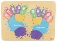 Opakowanie Zabawka drewniana - Tup Tup Stópki TREFL