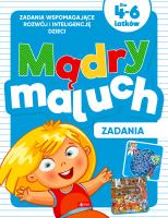 Zadania. Mądry maluch. Autor: Iwona Baturo. SmakLiter.pl Okładka książki Zadania. Mądry maluch