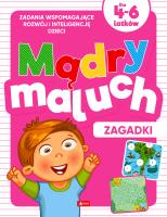 Zagadki. Mądry maluch. Autor: Iwona Baturo. SmakLiter.pl Okładka książki Zagadki. Mądry maluch