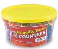 Opakowanie Zestaw 72szt-Farma, Figurki do nauki liczenia