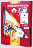 Opakowanie Zestaw do malowania farby tempery + blok