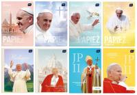 Opakowanie Zeszyt A5/60K UV Religia JPII/Franciszek (10szt)