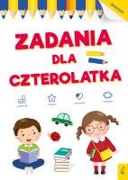 Akademia malucha. Zadania dla czterolatka. Autor: Opracowanie zbiorowe. SmakLiter.pl Okładka książki Akademia malucha. Zadania dla czterolatka