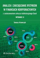 Analiza i zarządzanie ryzykiem w finansach.. w.2. Autor: Krawczyk Tomasz. SmakLiter.pl Okładka książki Analiza i zarządzanie ryzykiem w finansach.. w.2