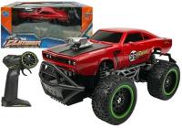 Auto Zdalnie Sterowane R/C Wysokie Koła Czerwone. Wydawca: Lean Toys. SmakLiter.pl Opakowanie Auto Zdalnie Sterowane R/C Wysokie Koła Czerwone
