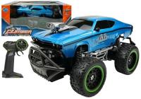 Auto Zdalnie Sterowane R/C Wysokie Koła Niebieskie. Wydawca: Lean Toys. SmakLiter.pl Opakowanie Auto Zdalnie Sterowane R/C Wysokie Koła Niebieskie