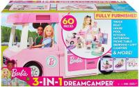 Opakowanie Barbie Umeblowany kamper 3w1