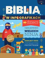 Okładka książki Biblia w infografikach dla dzieci