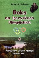 Boks na Igrzyskach Olimpijskich 4. Autor: Kulesza Jerzy A.. SmakLiter.pl Okładka książki Boks na Igrzyskach Olimpijskich 4