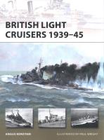 British Light Cruisers 1939-45. Autor: Angus Konstam. SmakLiter.pl Okładka książki British Light Cruisers 1939-45