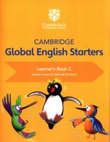 Cambridge Global English Starters Learner's Bo. Autor: Harper Kathryn, Gabrielle Pritchard. SmakLiter.pl Okładka książki Cambridge Global English Starters Learner's Bo