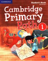 Okładka książki Cambridge Primary Path 1 Student's Book with Creative Journal