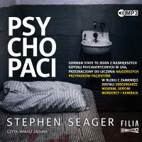 CD MP3 Psychopaci. Autor: Stephen Seager. SmakLiter.pl Okładka książki CD MP3 Psychopaci