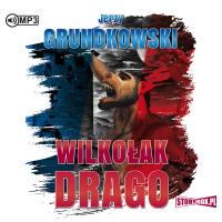 CD MP3 Wilkołak Drago. Autor: Jerzy Grundkowski. SmakLiter.pl Okładka książki CD MP3 Wilkołak Drago