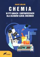 Chemia w pytaniach i odpowiedziach. Autor: Jacek Lubczak. SmakLiter.pl Okładka książki Chemia w pytaniach i odpowiedziach