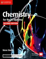Okładka książki Chemistry for the IB Diploma Coursebook with