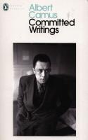 Committed Writings. Autor: Camus Albert. SmakLiter.pl Okładka książki Committed Writings