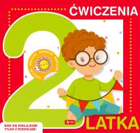 Okładka książki Ćwiczenia 2-latka z naklejkami
