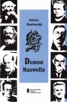 Demon Maxwella. Autor: Pawłowski Janusz. SmakLiter.pl Okładka książki Demon Maxwella