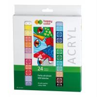Opakowanie Farba akrylowa 12ml 24 kol HAPPY COLOR