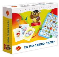 Okładka książki Gra - Co do czego, tato? ALEX