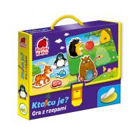 Gra z rzepami Kto co je?. Wydawca: Roter Kafer. SmakLiter.pl Opakowanie Gra z rzepami Kto co je?