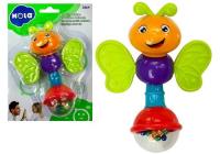 Grzechotka Motyl dla Niemowlaka. Wydawca: Lean Toys. SmakLiter.pl Opakowanie Grzechotka Motyl dla Niemowlaka