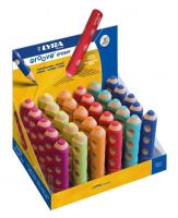 Gumka kredka Groove Display 30 sztuk. Wydawca: LYRA. SmakLiter.pl Opakowanie Gumka kredka Groove Display 30 sztuk