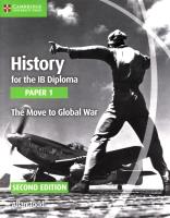 Okładka książki History for the IB Diploma: Paper 1: The Move