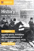 Okładka książki History for the IB Diploma Paper 3: Imperial