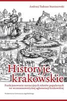 Okładka książki Historyje krakowskie