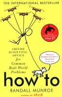 How To. Autor: Randall Munroe. SmakLiter.pl Okładka książki How To