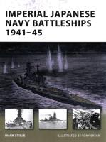 Okładka książki Imperial Japanese Navy Battleships 1941-45
