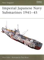 Okładka książki Imperial Japanese Navy Submarines 1941-45