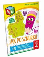 Jak po sznurku zeszyt nr 4. Autor: Opracowanie zbiorowe. SmakLiter.pl Okładka książki Jak po sznurku zeszyt nr 4