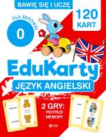 Język angielski dla Zerówki. EduKarty. Autor: Paszylk Bartłomiej. SmakLiter.pl Okładka książki Język angielski dla Zerówki. EduKarty