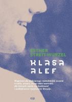 Klasa Alef. Autor: STREIT-WURZEL E. SmakLiter.pl Okładka książki Klasa Alef