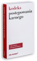 Kodeks postępowania karnego 01/2020. Autor: Agnieszka Kaszok. SmakLiter.pl Okładka książki Kodeks postępowania karnego 01/2020