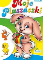 Kolorowanka. Moje pluszaki. Piesek. Autor: praca zbiroowa. SmakLiter.pl Okładka książki Kolorowanka. Moje pluszaki. Piesek