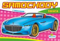 Kolorowanka. Samochody świata. Kabriolet. Autor: praca zbiorowa. SmakLiter.pl Okładka książki Kolorowanka. Samochody świata. Kabriolet