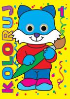 Okładka książki Koloruj 1