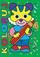 Okładka książki Koloruj 4