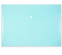 Opakowanie Koperta na zatrzask A4 PP-113 pastelowa zielona