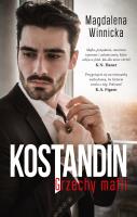 Kostandin. Grzechy mafii. Autor: Winnicka Magdalena. SmakLiter.pl Okładka książki Kostandin. Grzechy mafii