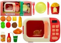 Kuchenka Mikrofalowa Obracająca się Różowy. Wydawca: Lean Toys. SmakLiter.pl Opakowanie Kuchenka Mikrofalowa Obracająca się Różowy